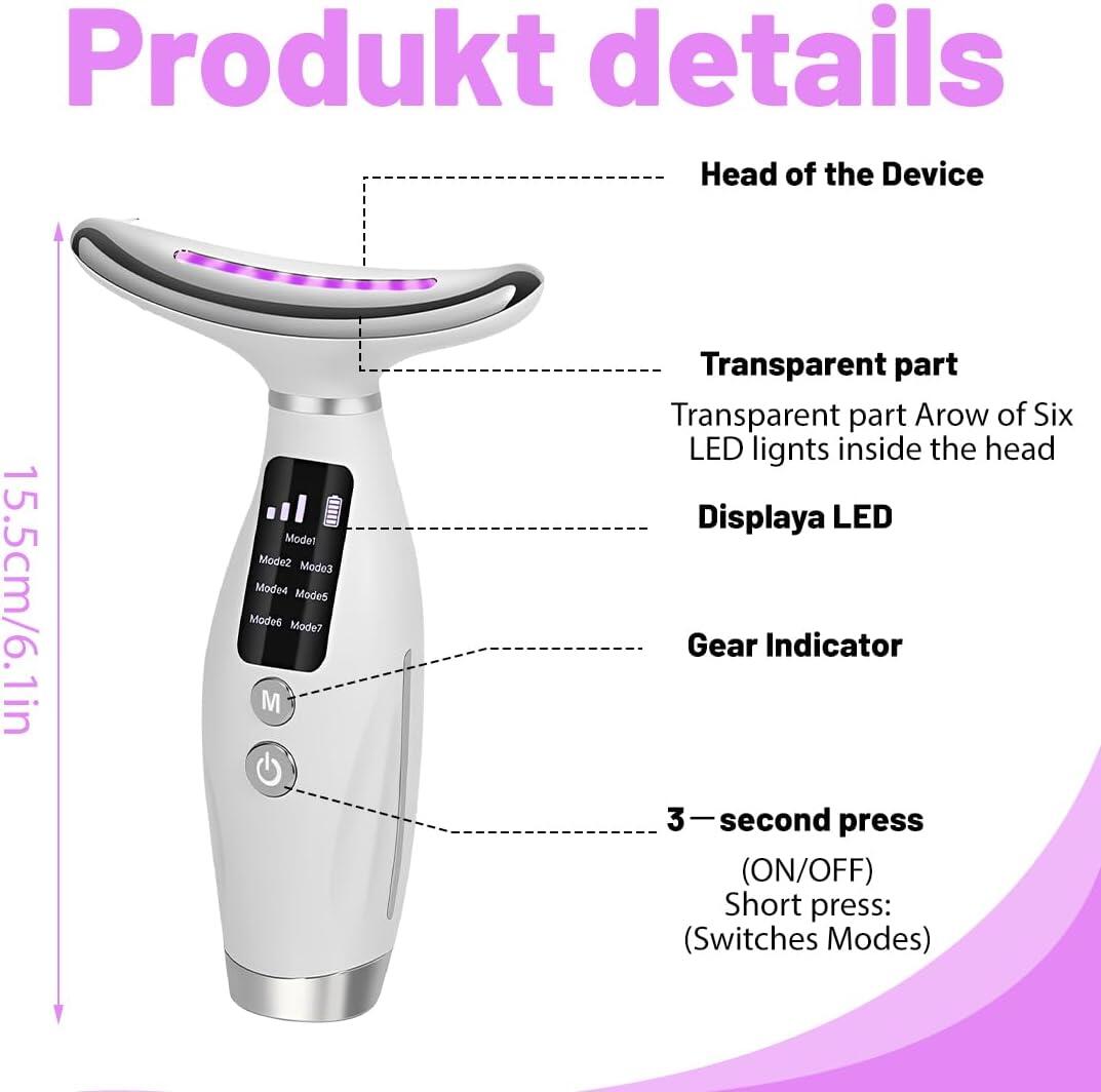 Massageador Facial Lifting Antirrugas